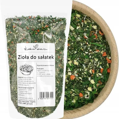Produktbild von Salatkräuter-Mix 100 g - Gewürzmischung - für Salate, Dressings und Dips