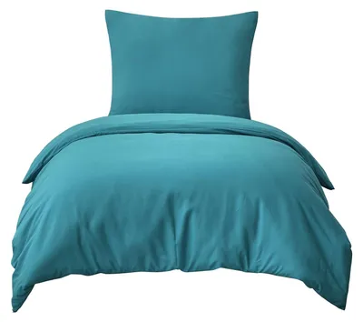 Immagine prodotto di TRANKIELO® - Set di biancheria da letto in microfibra, 155 x 220 cm – Morbida e traspirante – Include federe 80 x 80 cm