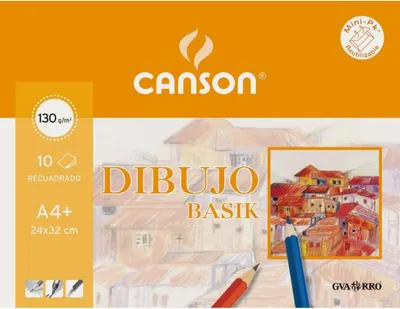 Produktbild von Zeichenblock Canson 10 Blatt A4 (20 Stück)