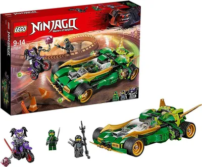 Zdjęcie produktu dla LEGO NINJAGO Ninja Nightcrawler, Zestaw do budowania, 9 lat(a), 530 szt., 854 g