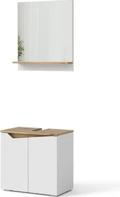 Produktbild von Badmöbel-Set Vicco Marelle Weiß 2 Teile, Model 40847