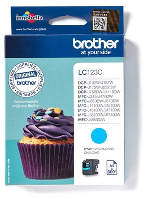 Immagine prodotto di LC123C Brother LC-123C Cartuccia originale ciano 1 unità(e)