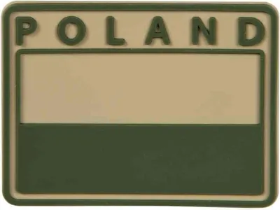 Produktbild von Helikon-Tex Flagge PL Sut Polen Aufnäher – PVC – in mehreren Varianten erhältlich, Farbe:Khaki