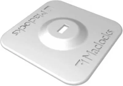 Immagine prodotto di Compulocks Piastra di sicurezza adesiva universale VHB - Componente di montaggio (piastra di montaggio universale) - per tablet - Argento - per P/N: UTHW