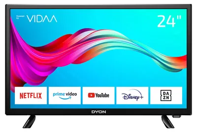 Obrázok produktu pre Dyon SMART 24 VX LED TV 60 cm 61,00 cm (24") DVB-T2, DVB-C, DVB-S2, HD ready, Smart TV, WLAN, CI+ Black [] (D800211)