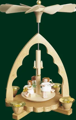 Produktbild von 1-stöckige Pyramide Engelskonzert (19cm) von Richard Glässer