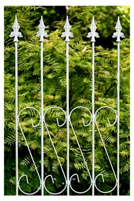 Produktbild von Rankgitter aus Metall 163 cm x 47 cm verzinkt