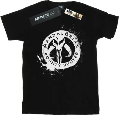 Produktbild von Star Wars - "The Mandalorian Bounty Hunter" T-Shirt für Damen BI45546 (XL) (Schwarz)
