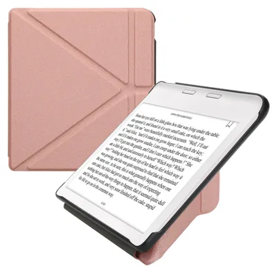 Produktbild von kwmobile Schutzhülle für Kobo Kobo Libra Colour / Tolino Vision Color Hülle - Kunstleder Case - eReader Klapphülle mit Auto Sleep Funktion - Cover mit
