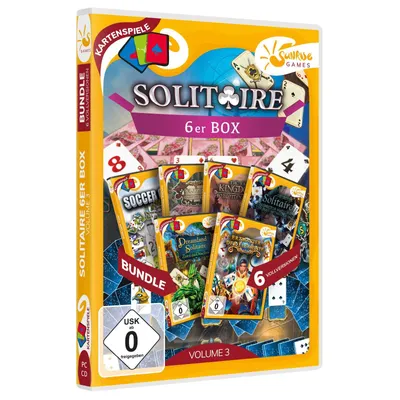 Produktbild von Solitaire 6er Box Volume 03, PC