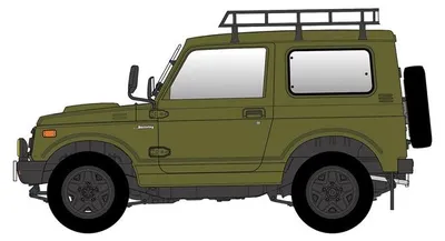 Imagen del producto de Hasegawa 20606 - Suzuki Jimny a escala 1/24 con portaequipajes en el techo - Nuevo