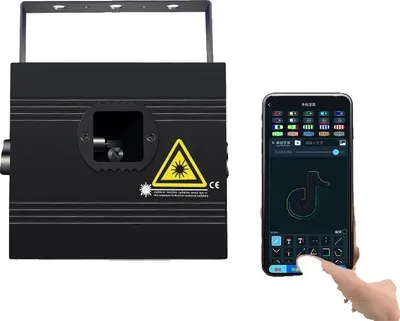 Zdjęcie produktu dla Projektor laserowy, różne tryby sterowania, kompaktowa konstrukcja, 5 W, wtyczka UE