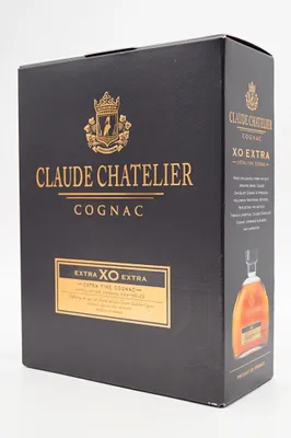 Image de Claude Chatelier Extra XO Extra Fine Cognac 40% Vol. 0,7l en boîte cadeau