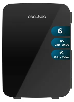 Obrázek produktu pro Cecotec MiniCooling Bolero, mini chladnička, objem 6 litrů, barva černá