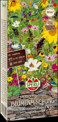 Produktbild von SPERLI Blumensamen Vogelinsel 30 m²