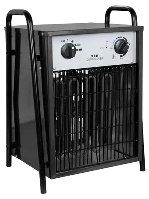Zdjęcie produktu dla Elektryczny grzejnik z wentylatorem, 9 kW - 400 V - montaż podłogowy - ogrzewanie przemysłowe