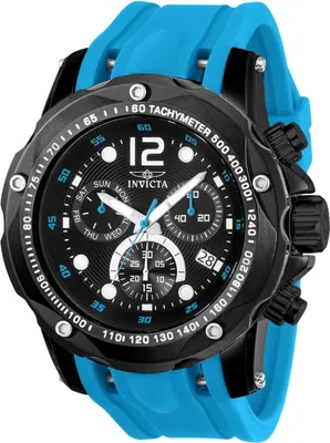 Obrázok produktu pre Invicta Speedway 20075 Pánske Hodinky - Quartz Hnací Mechanizmus - Nerezová Oceľ s Čiernym Ciferníkom - 51 mm