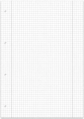 Produktbild von Staufen® green 608511028 Collegeblock LIN28 - A4, 80 Blatt, 70 g/qm, kariert mit Rand, 2 Motive sortiert