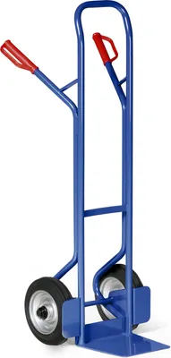 Produktbild von Bako Logistiksysteme Stahlrohr Sackkarre 350kg Traglast Rollenlager Vollgummi 250x60mm