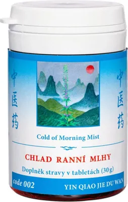 Immagine prodotto di 002 Il Freddo della Nebbia Mattutina (YIN QIAO JIE DU WAN), 100 tbl