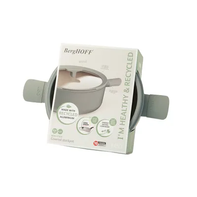 Produktbild von Balance Moonmist Antihaft-Topf mit Deckel, Grau, 28 cm