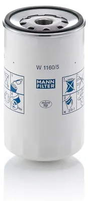 Zdjęcie produktu dla Filtr oleju MANN-FILTER W 1160/5