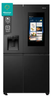 Image de Réfrigérateur Américain Hisense 614L Gris - RS9P628GPFE