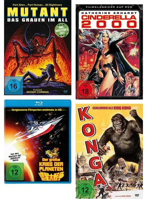 Produktbild von Klassiker des phantastischen Films Paket. 4 DVDs. 1961-1982.