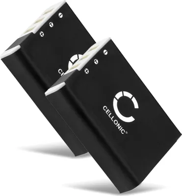 Image de CELLONIC 2x Batterie pour Appareil photo Compatible avec Fuji FinePix X100, X70, X100T, NP-95 - (1800mAh, 3.7V)