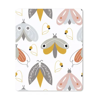 Produktbild von MuchoWow® Mauspad Mousepad Muster - Kinder - Mädchen - Insekten 30x40 cm - Mousepads - Maus Mat - Pad - Mausunterlage - Mausmatten