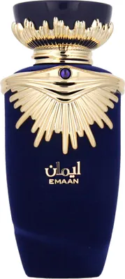 Obrázek produktu pro Lattafa Emaan, Ženy, 100 ml, Tekutý parfém, Bergamot, Blackcurrant, Orange blossom, Jasmin,Pot marigold Tuberose, Cedarwood. Patchouli, Vanilla, White musk