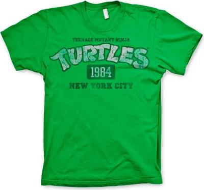 Produktbild von Turtles NY 1984 T-Shirt - Small - Green