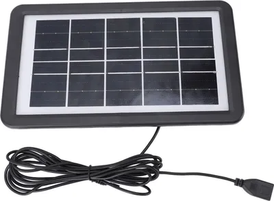 Obrázok produktu pre Prenosná solárna nabíjačka Fotovoltaický fotovoltaický solárny panelový modul IP68 Vodotesný s 1 až 5 konektorovým káblom pre kempovanie