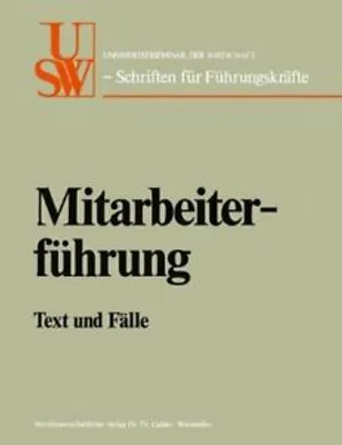 Produktbild von Mitarbeiterführung