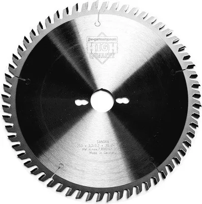 Image de Lame de scie circulaire 250 x 30 mm pour perceuse d'établi ou scie circulaire - Précision et qualité