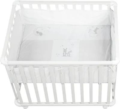 Produktbild von Roba Laufgitter 'Fox&Bunny'; 0241W S168