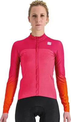 Obrázek produktu pro Cyklistický dres SPORTFUL s dlouhým rukávem na zimu - BODYFIT PRO THERMAL - růžový XS