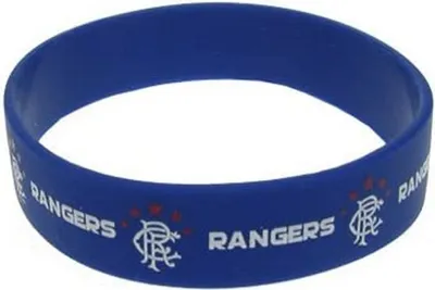 Obrázok produktu pre Rangers FC - Silikónový náramok BS3335 (jedna veľkosť) (modrý)