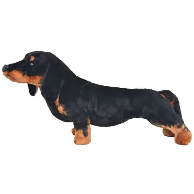 Immagine prodotto di Cane Bassotto in Peluche in Piedi Nero XXL