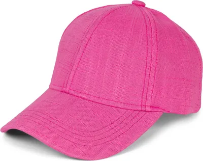 Produktbild von styleBREAKER Uni Leinen Baseball Cap | Verstellbare 6-Panel Basecap mit gebogenem Schirm | Atmungsaktive Sommer Mütze mit Metallschnalle | Leicht, Bequem & Stilvoll