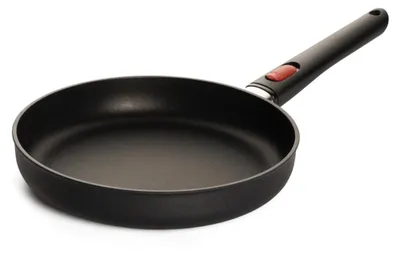Bratpfanne 24 cm, 1,5 L, recyceltes Aluminium, Antihaft, Induktion