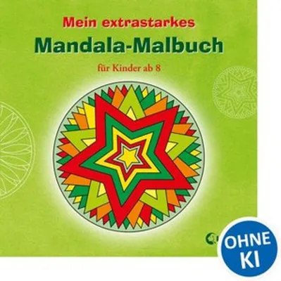 Immagine prodotto di Il mio libro da colorare mandala extra forte per bambini dagli 8 anni in su