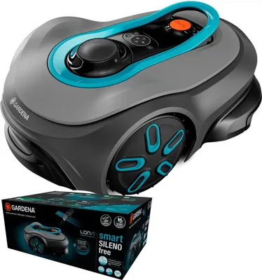 Zdjęcie produktu dla Gardena smart SILENO free, Kosiarka robot, 1200 m², 22 cm, 2,5 cm, 4,5 cm, 35%