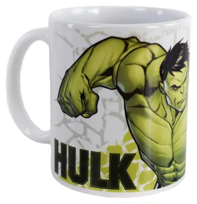 Produktbild von Tasse mit Hulk Motiv in Geschenkkarton ca. 325 ml Kaffeetasse