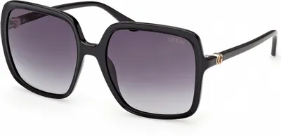 Produktbild von Guess GU00280 Shiny black 57/18/140 Damen Sonnenbrillen
