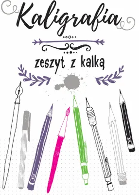 Produktbild von Kaligrafia. Zeszyt z kalką