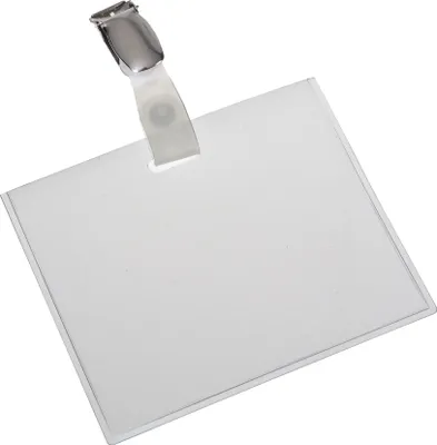 Obrázok produktu pre EUROPEL 121286 Menovka EUROPEL, uzavretá, s klipom, 90 x 60 mm