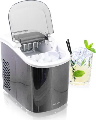 Produktbild von Mulano Design Eiswürfelmaschine Edelstahl Grau MS-17110