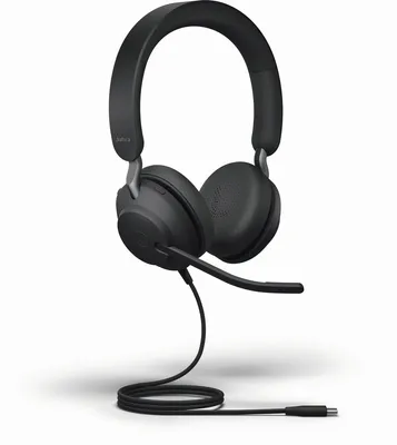 Produktbild von JABRA Evolve2 40 SE USB-C Stereo UC black
