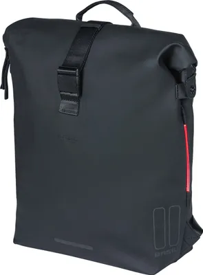 Produktbild von Basil SoHo, Hinten, Fahrradtasche, Polyurethan, Schwarz, 17 l, 5 kg